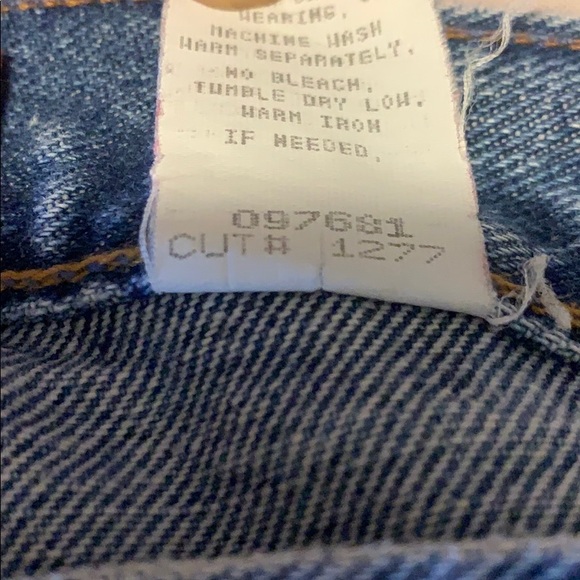 Vintage denim jeans high rise - Picture 11 of 11